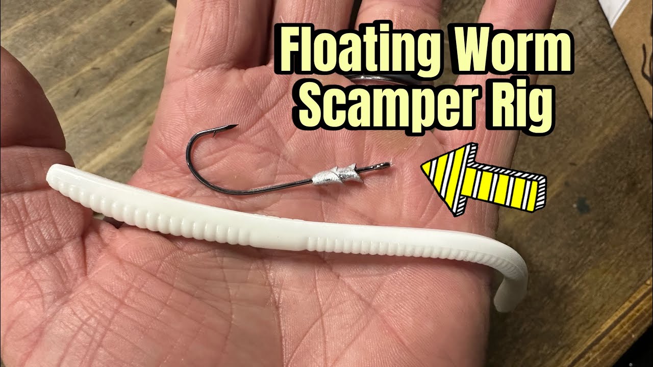 Bass HAMMER The NEW Floating Scamper Rig Because It Looks Alive To A Bass&hellip;