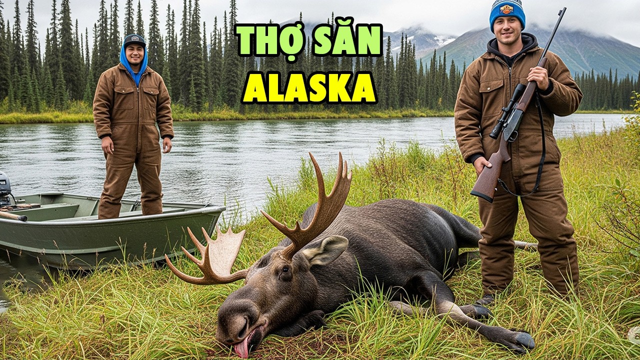 Cuộc Sống Sinh Tồn Của Hai Anh Em Người Bản Địa Alaska – Săn Nai, Câu Cá, Nuôi Sống Cả Gia Đình