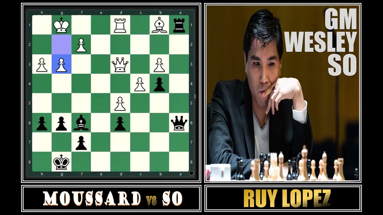 Chess Review: Gm Wesley So - Ruy Lopez #chess