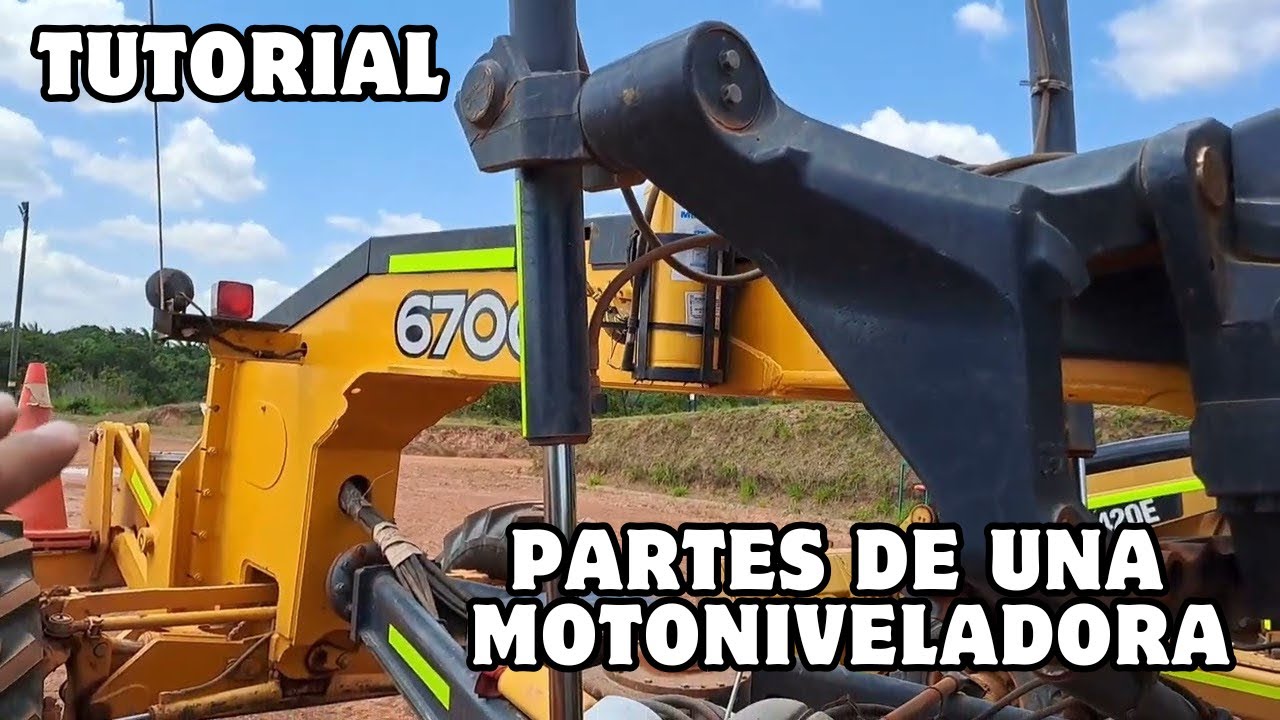 Я покажу вам детали автогрейдера.