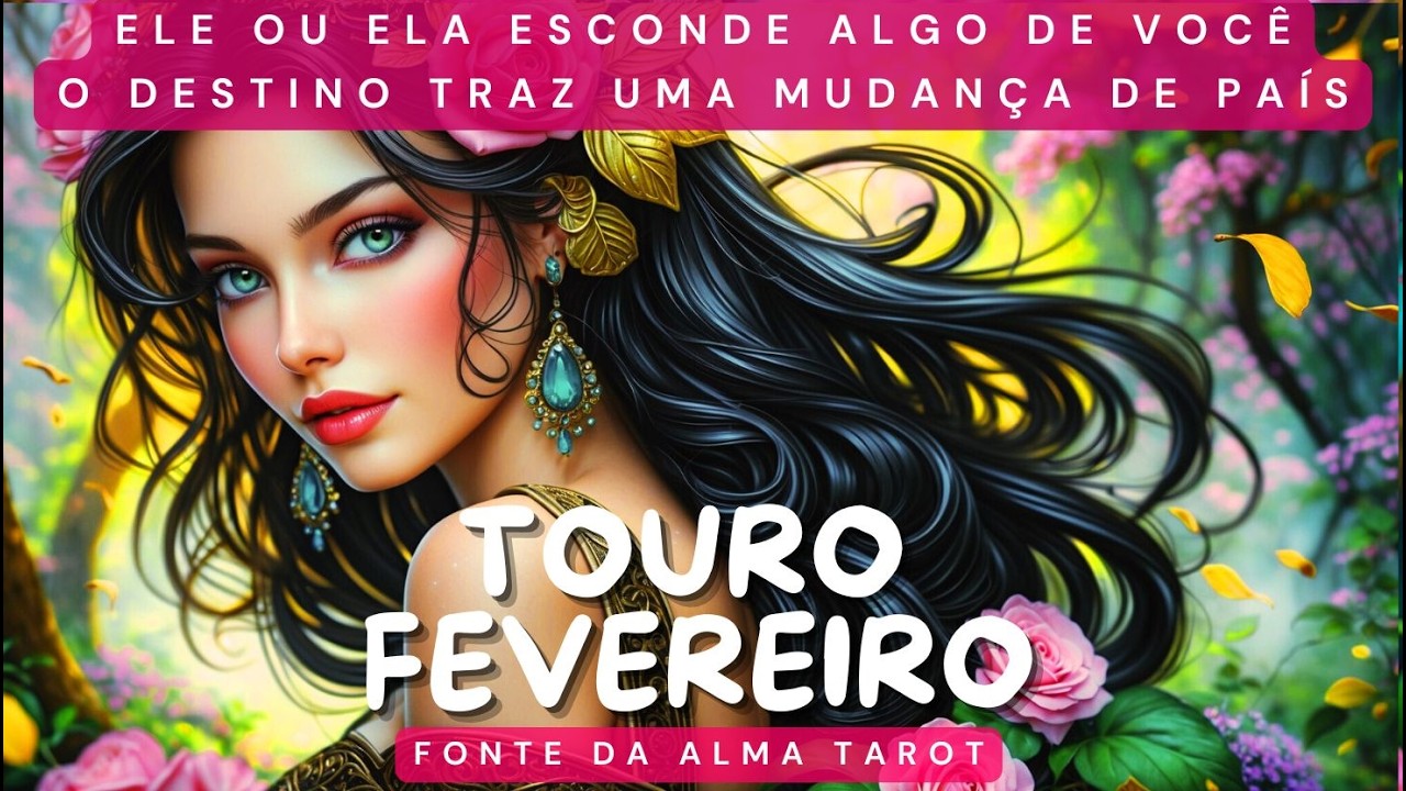 ♉TOURO FEVEREIRO❤️ALGUÉM SOLITÁRIO SEM VC, UMA APROXIMAÇÃO É INEVITÁVEL, SURPRESAS, O ESTRANGEIRO✈️
