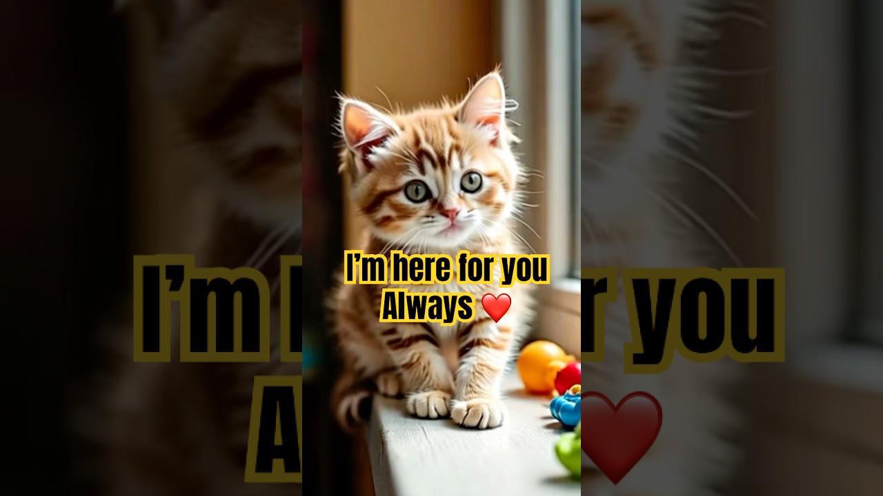 You Are Not Alone 💙 | Stay Strong, Keep Going | #shorts #catshorts #viral