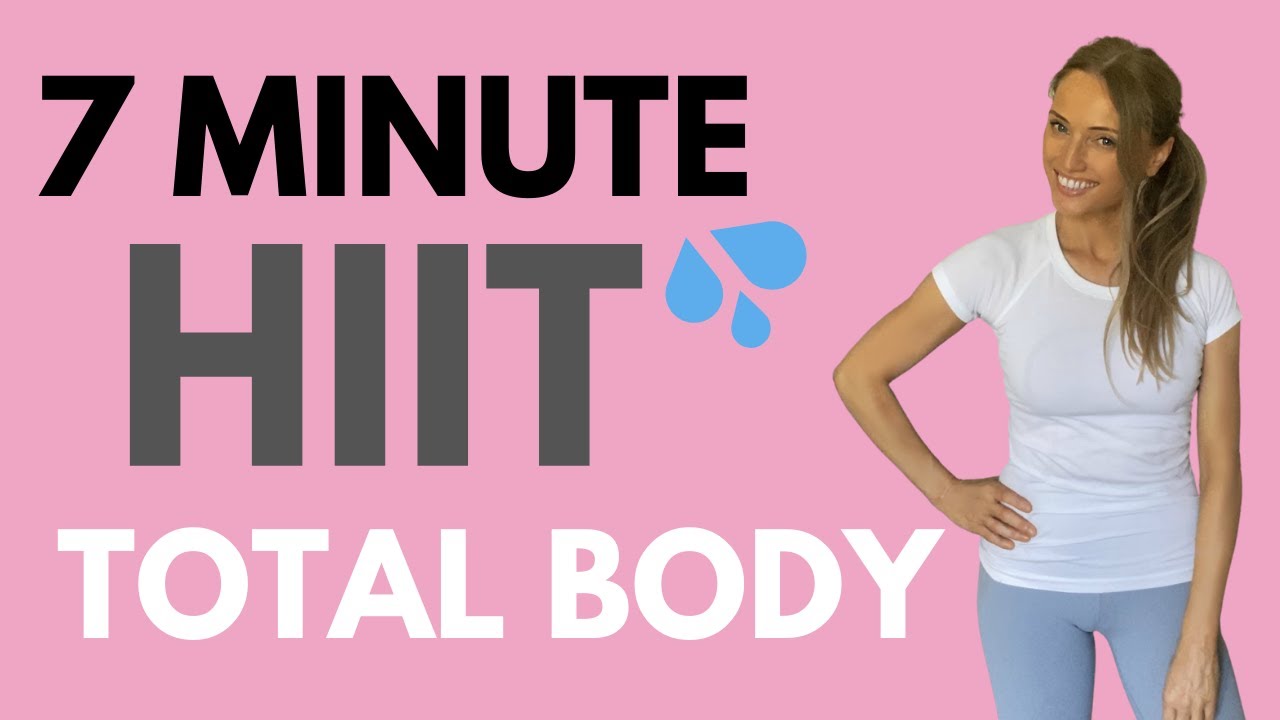 HIIT-ТРЕНИРОВКА ДОМА | 7-МИНУТНАЯ ТРЕНИРОВКА НА ВСЕ ТЕЛО | ФИТНЕС-КАНАЛ С ЛЮСИ УИНДЭМ-ЧИТАТЬ