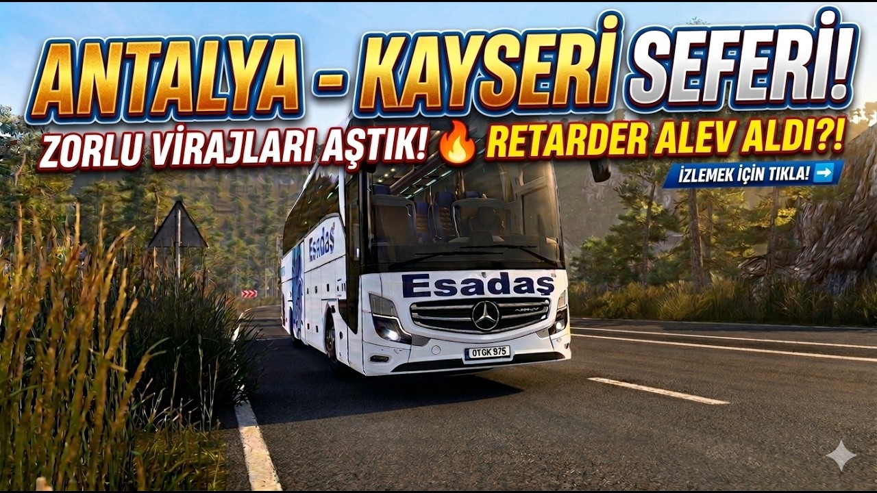 ANTALYA -KAYSERİ SEFERİ /ETS2 TRAVEGO 2024