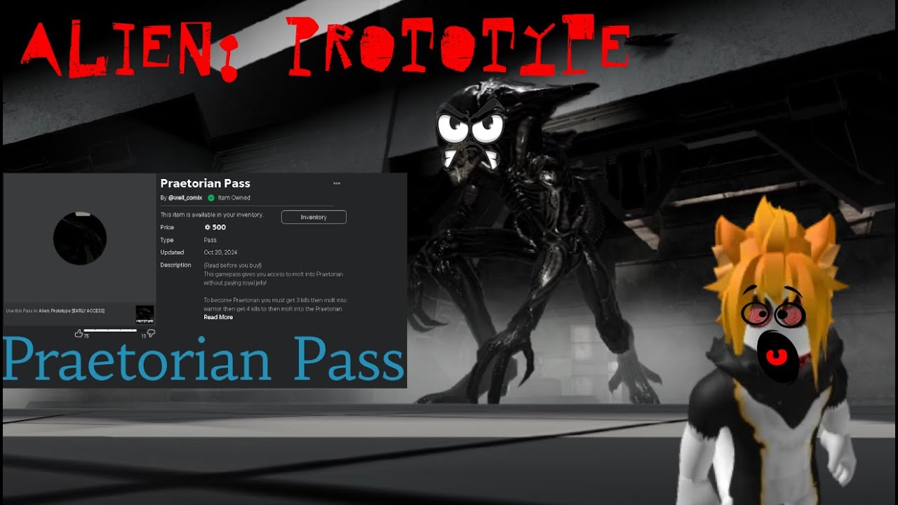 Roblox - Alien: Prototype (Praetorian Pass)