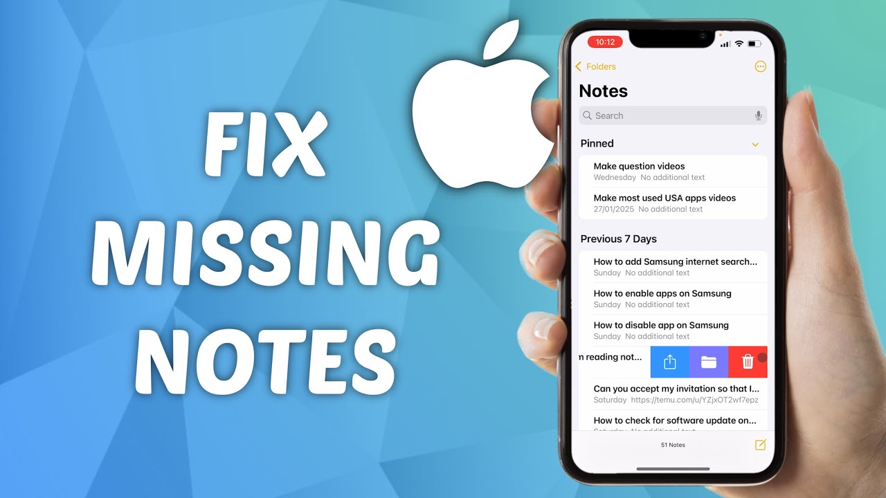 How to FIX Missing Notes on iPhone - Full Guide