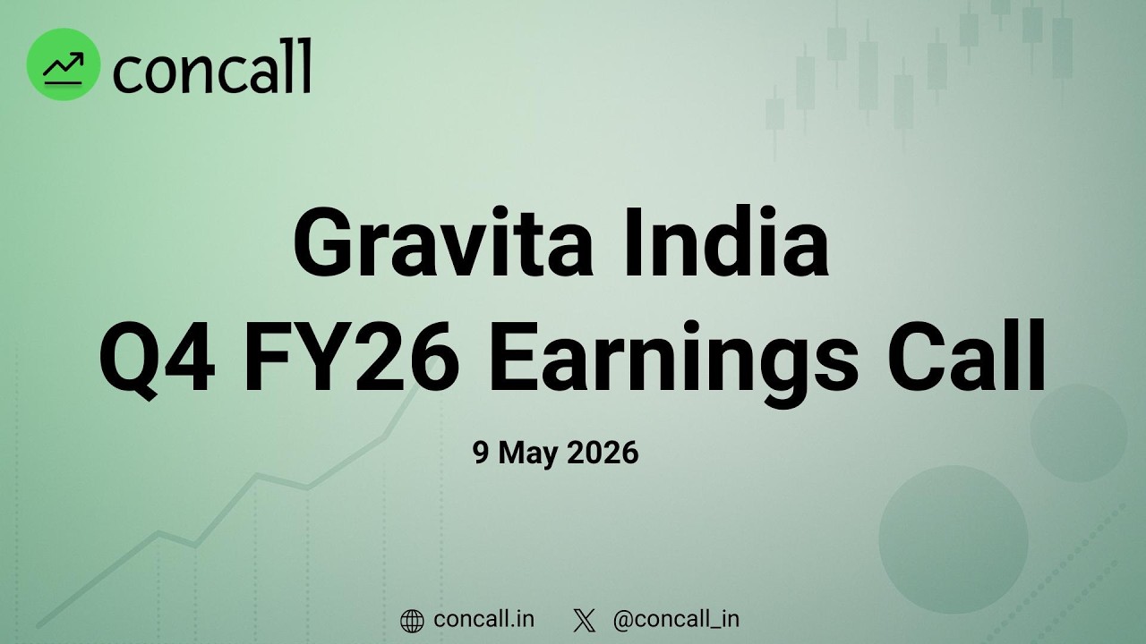 Gravita India Q4 FY26 Earnings Conference Call | Concall.in