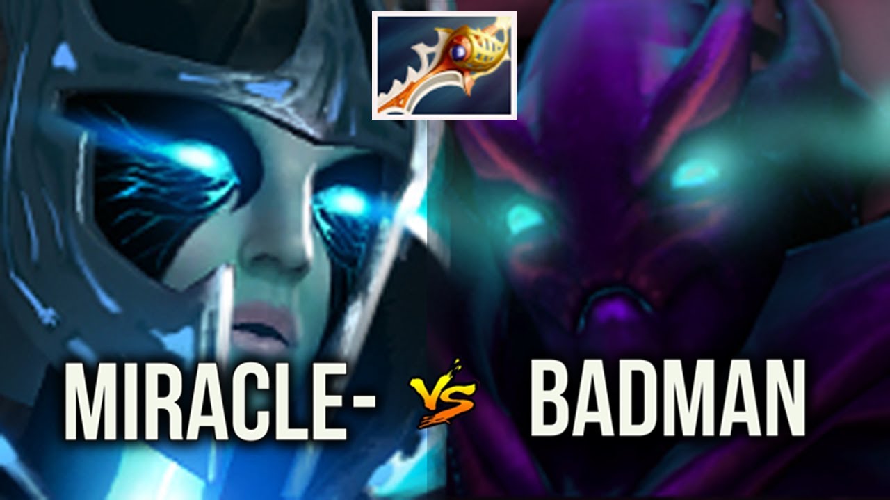 Dota 2 - Miracle vs Badman! - Awesome comeback on a 8k MMR Gameplay