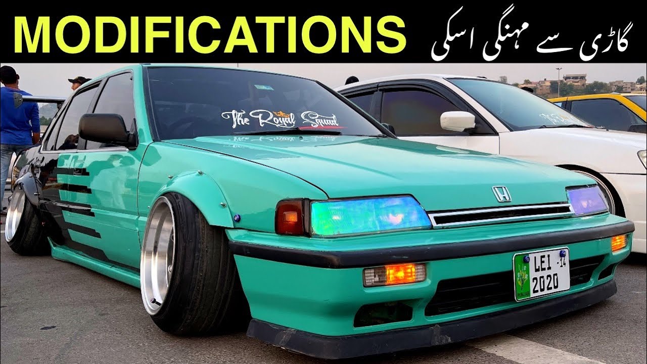 Honda Accord 1988 Model Modified by TRS 😍 #modifiedaccord