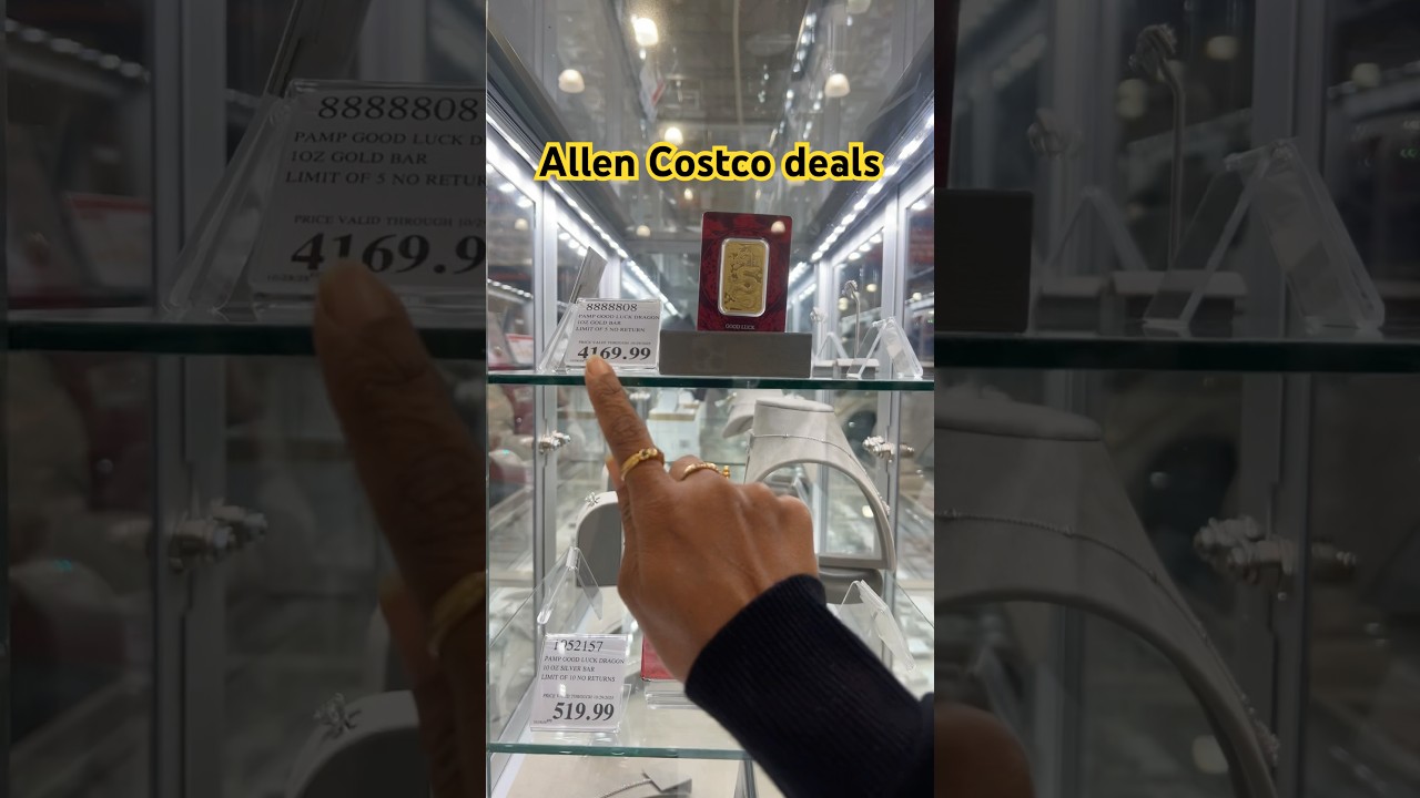 What Wednesday deals in Costco? #ytshots #english #shorts #shopping #gold #prices #winter #oct2025