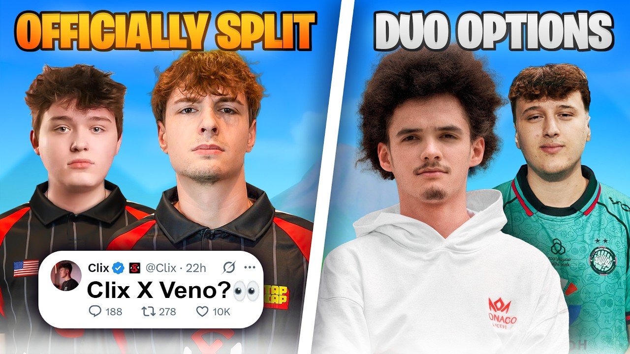 Clix & Higgs OFFICIALLY SPLIT... | Veno and Clix BACK? ALL New Duo Options!