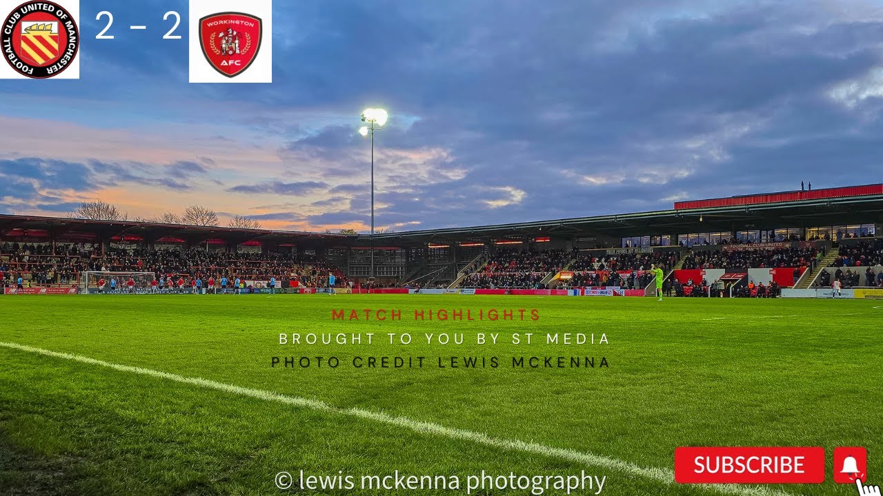 @FCUnitedMcr VS @workingtonafc1888