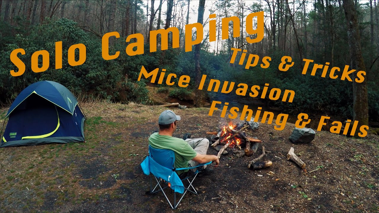 Solo Camping | Tips & Tricks | Fishing | Forgotten Items & Mouse Invasion