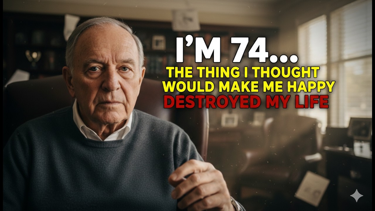 I'm 74… The Thing I Thought Would Make Me Happy Destroyed My Life