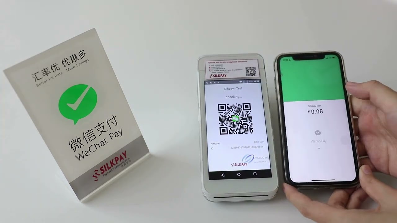 How to use WeChat Pay to accept QR code payments ? #wechatpay #qrcodepayment | Silkpay official