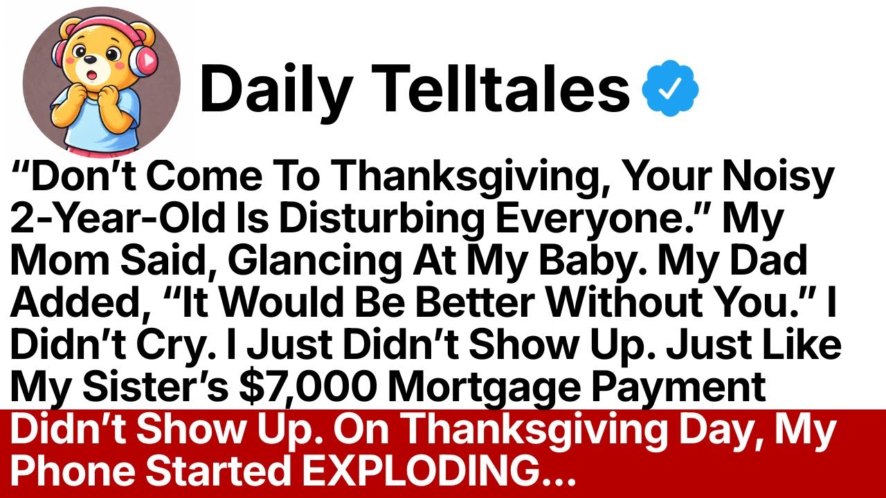 After My Mom Told Me Not To Come With My NOISY Kid, I Stopped Paying The Mortgage