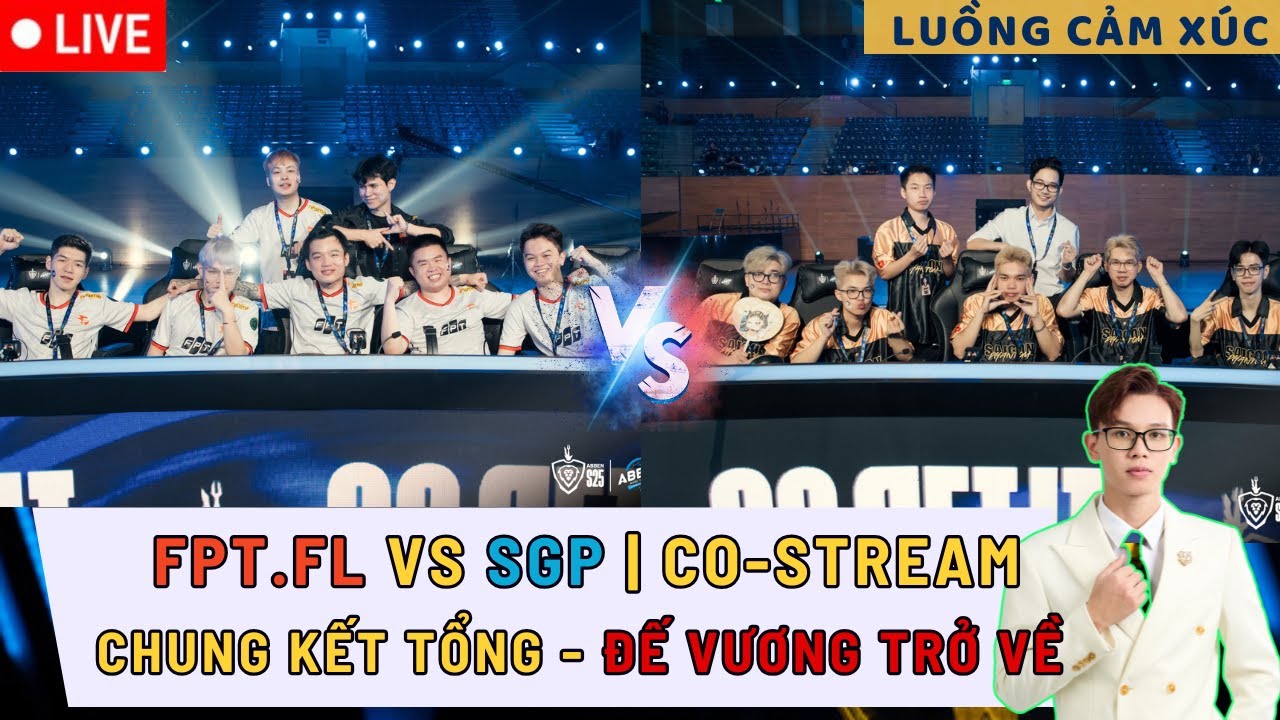 TRỰC TIẾP: FPTxFLASH vs SAIGON PHANTOM - CHUNG KẾT TỔNG - ĐẾ VƯƠNG TRỞ VỀ | LUỒNG CẢM XÚC NAMSENSEI