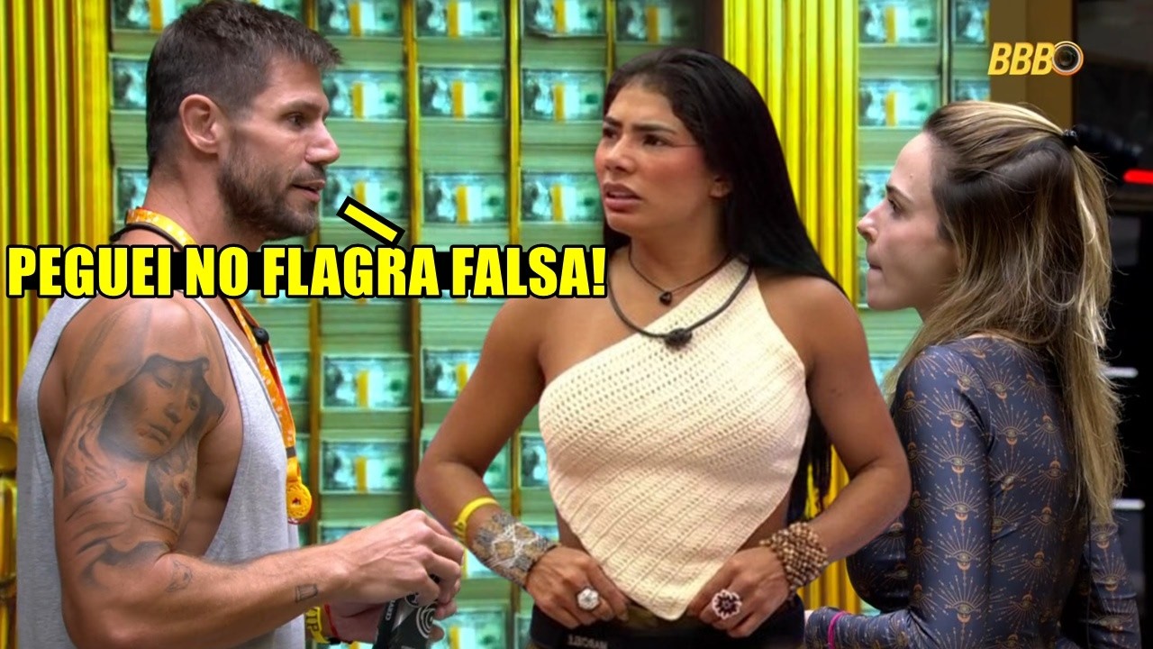 JONAS FLAGRA MARCIELE TRAINDO ELE E SE JUNTANDO COM ANA PAULA P COLOCAR ELE NO PAREDÃO