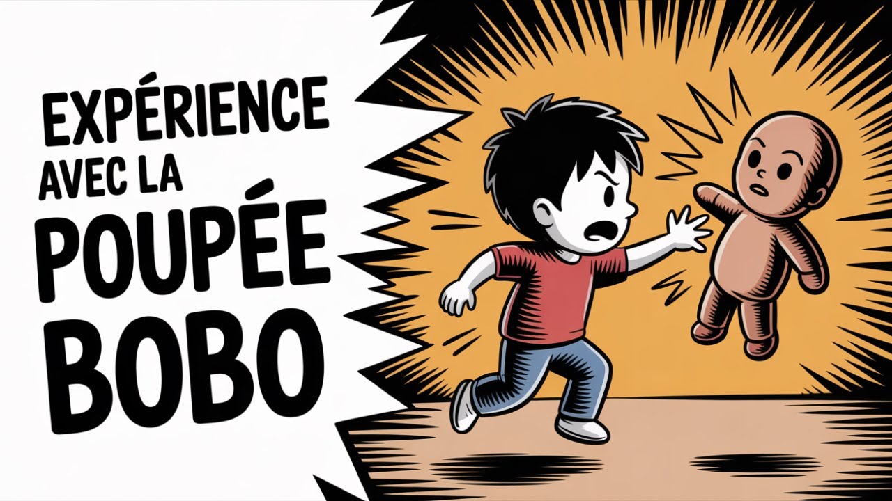 L'expérience de la poupée Bobo - Albert Bandura sur l'apprentissage social !