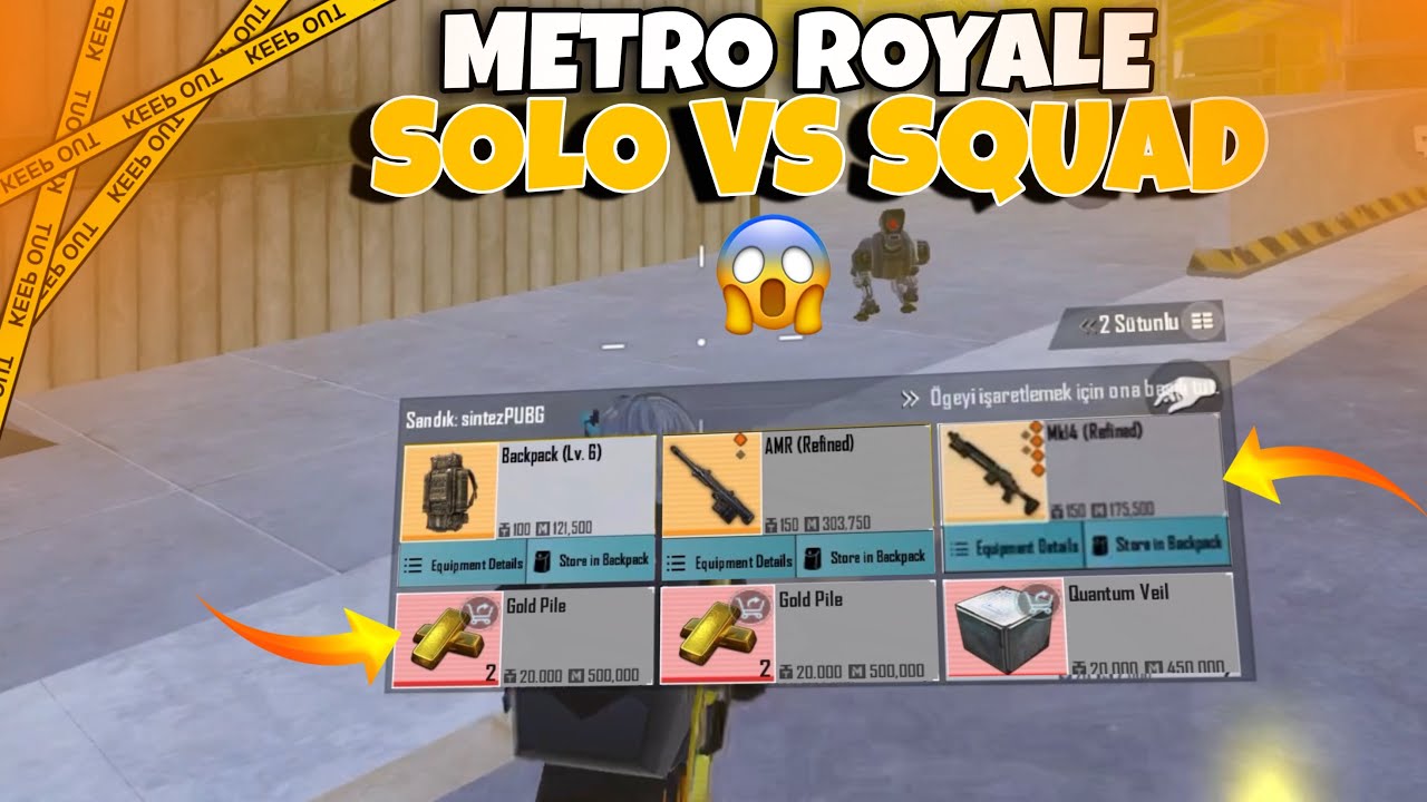 21KLLİS!!😱METRO ROYALE SOLO VS SQUAD🔥 BEST GAMEPLAY 