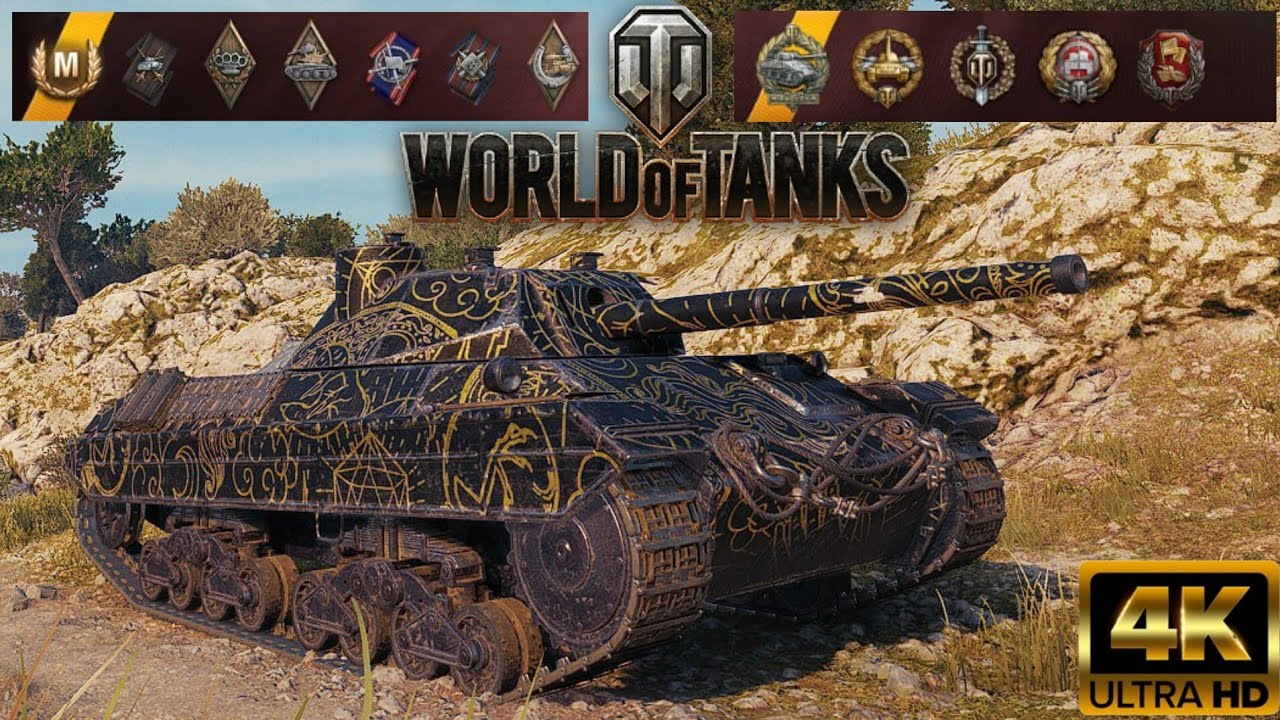 P.43 bis - Abbey map - 9 kills - 4,9k damage World of Tanks replay 4K 