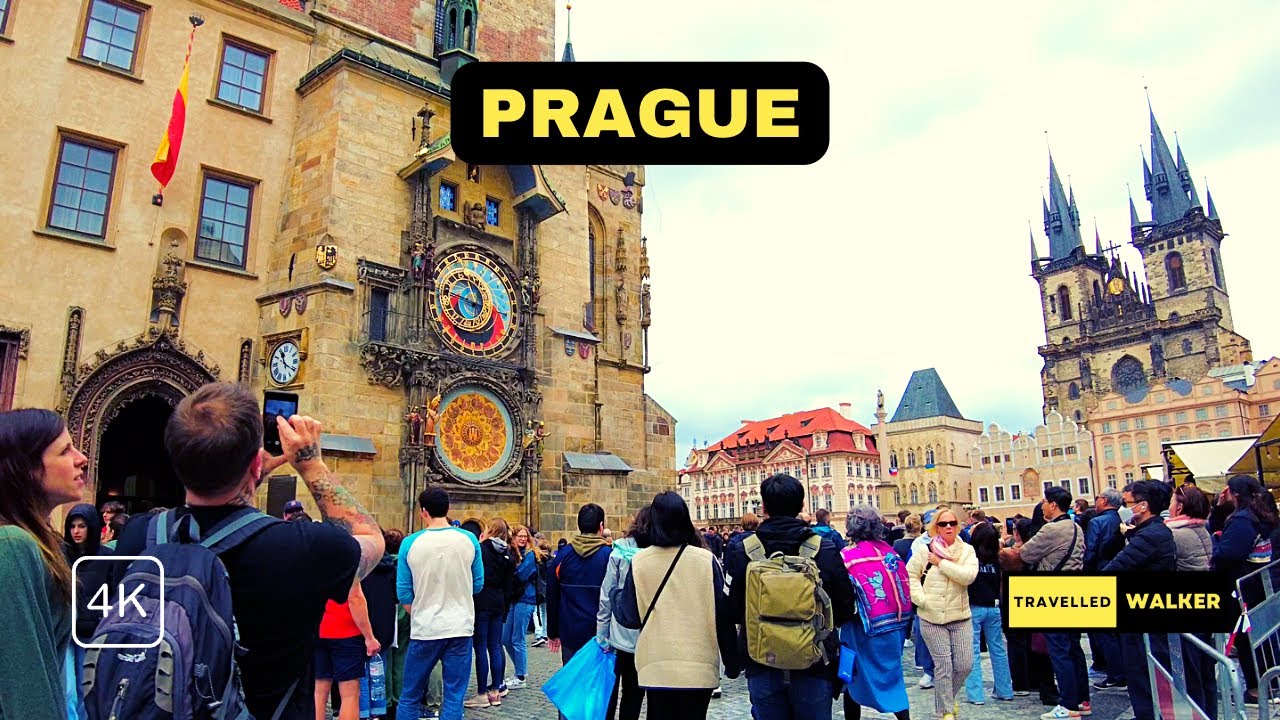 Prague, Czech Republic 🇨🇿 | Prague Walking Tour 2024 | 4K, HDR | Czech Republic