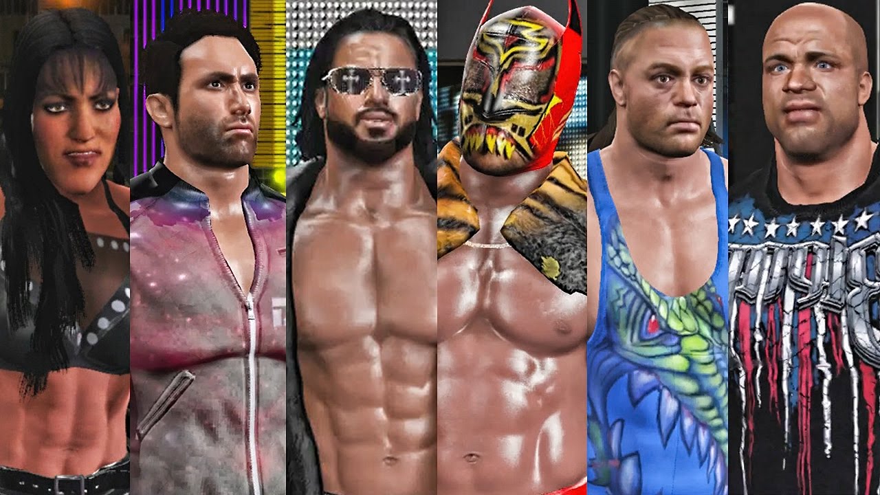 WWE 2K17 - More 10 Community Creations Caws