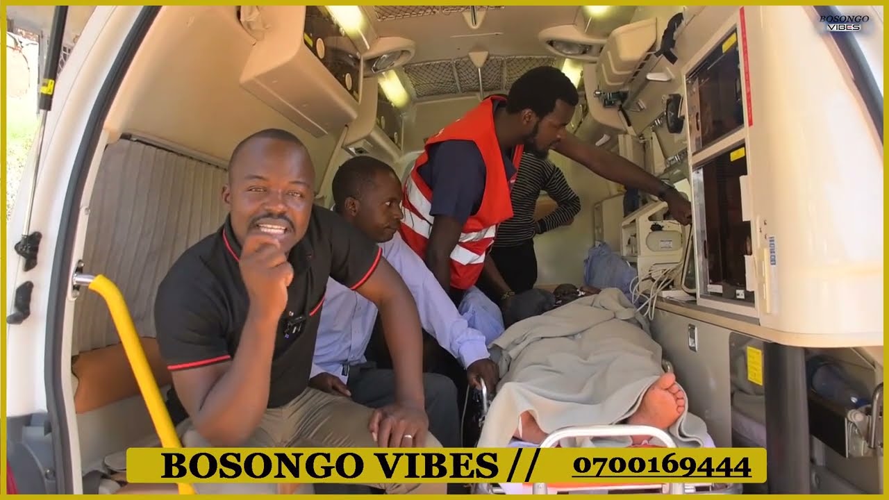 Hopeful Adolfas and his bed ridden wife finally leave for  Nairobi  for surgery