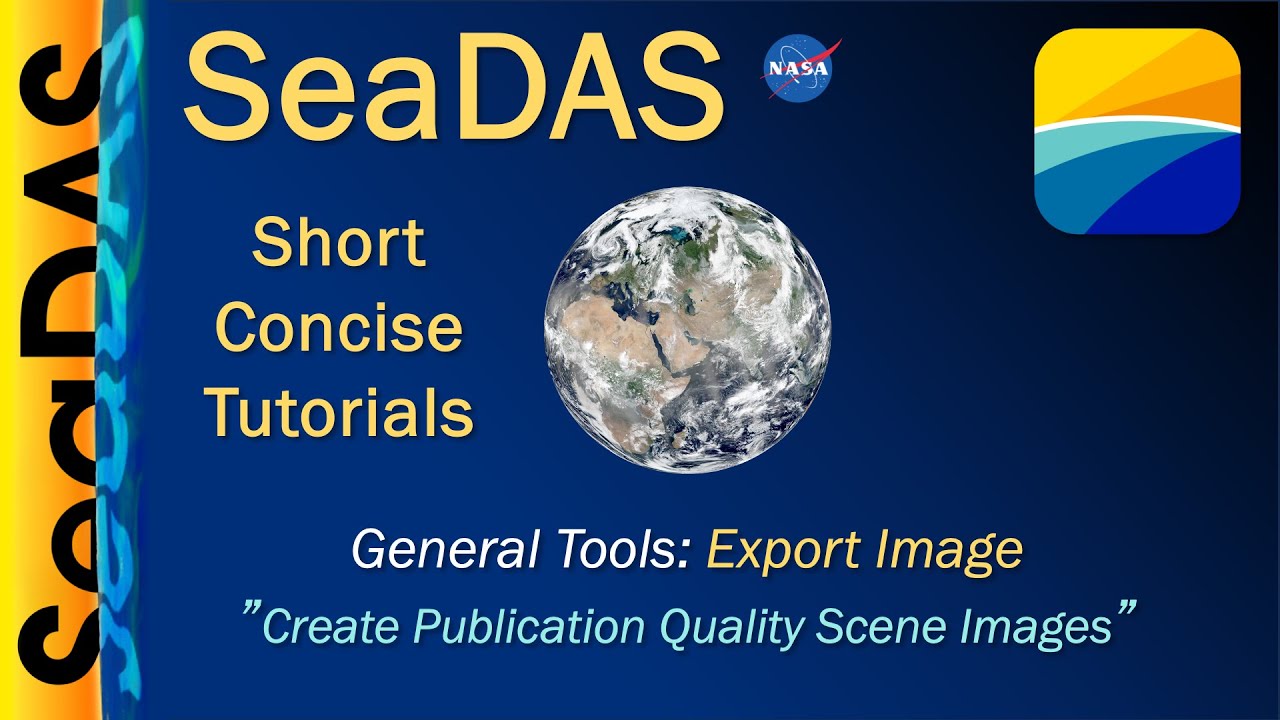 SeaDAS | General Tools : Export Image - Create Publication Quality Scene Images