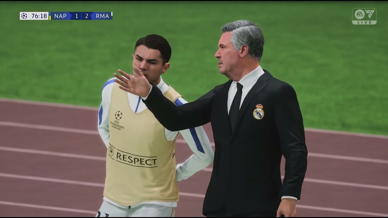 Real vs napoli 90min