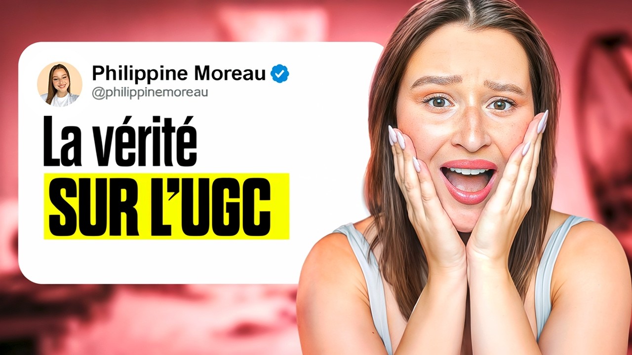 Avant de devenir Créatrice UGC, regarde ça ! (Ce que PERSONNE ne te dit…)