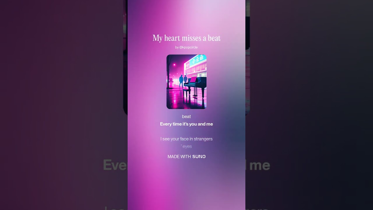My Heart misses a beat
