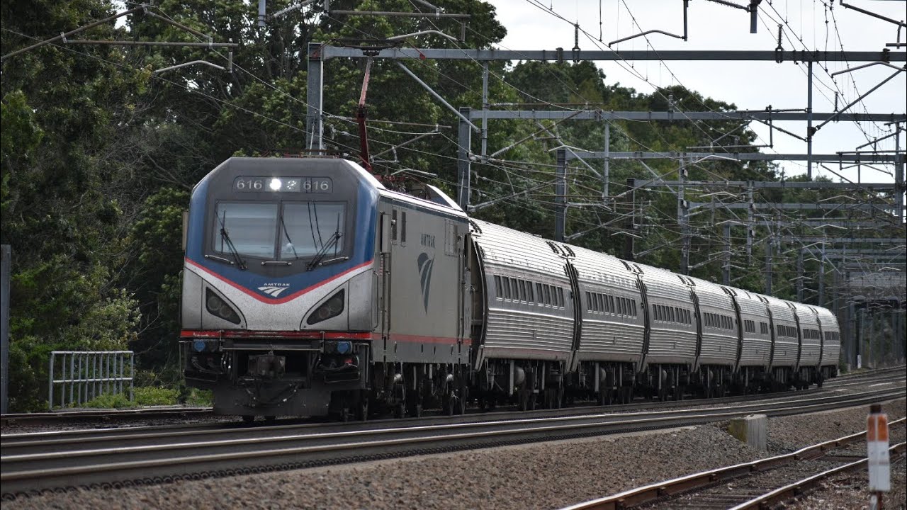 Hot Summer Action Along The Shoreline: Amtrak & SLE | Hornshows + SAAHCS! 