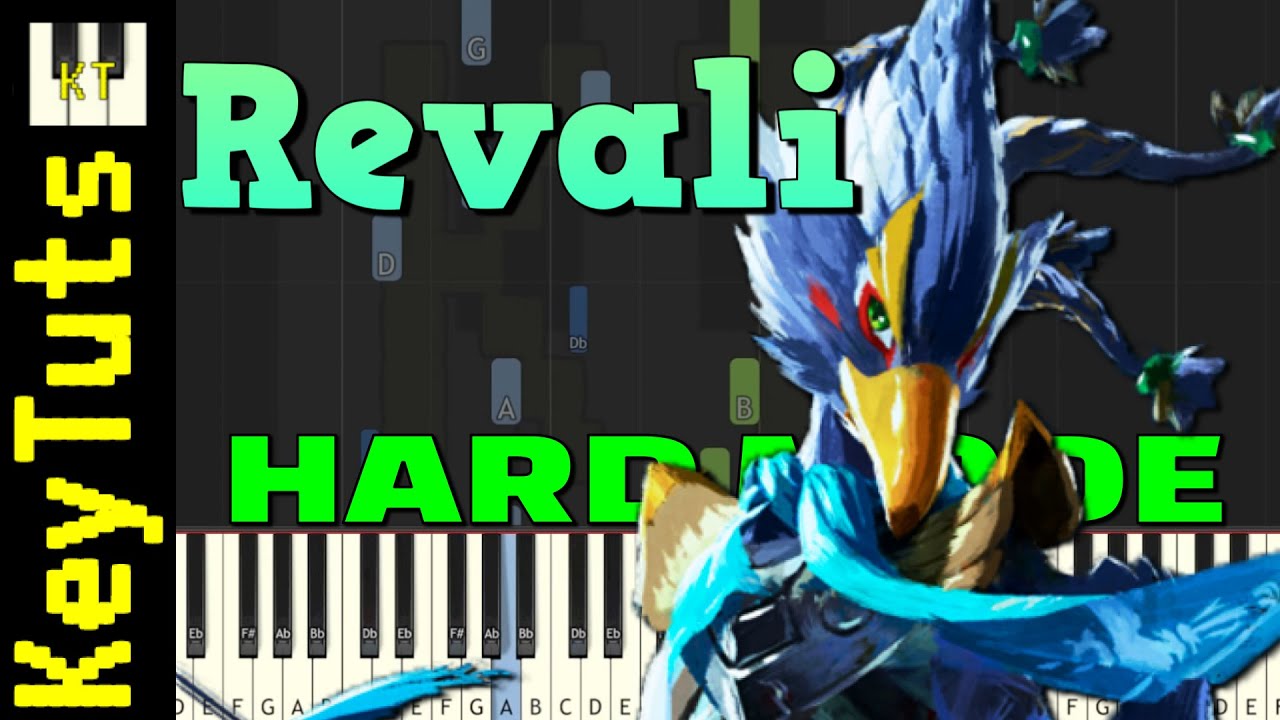 Revali’s Theme [Breath of the Wild] - Hard Mode [Piano Tutorial] (Synthesia)