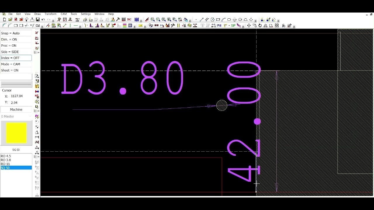 cnc cad v18 add punch tool