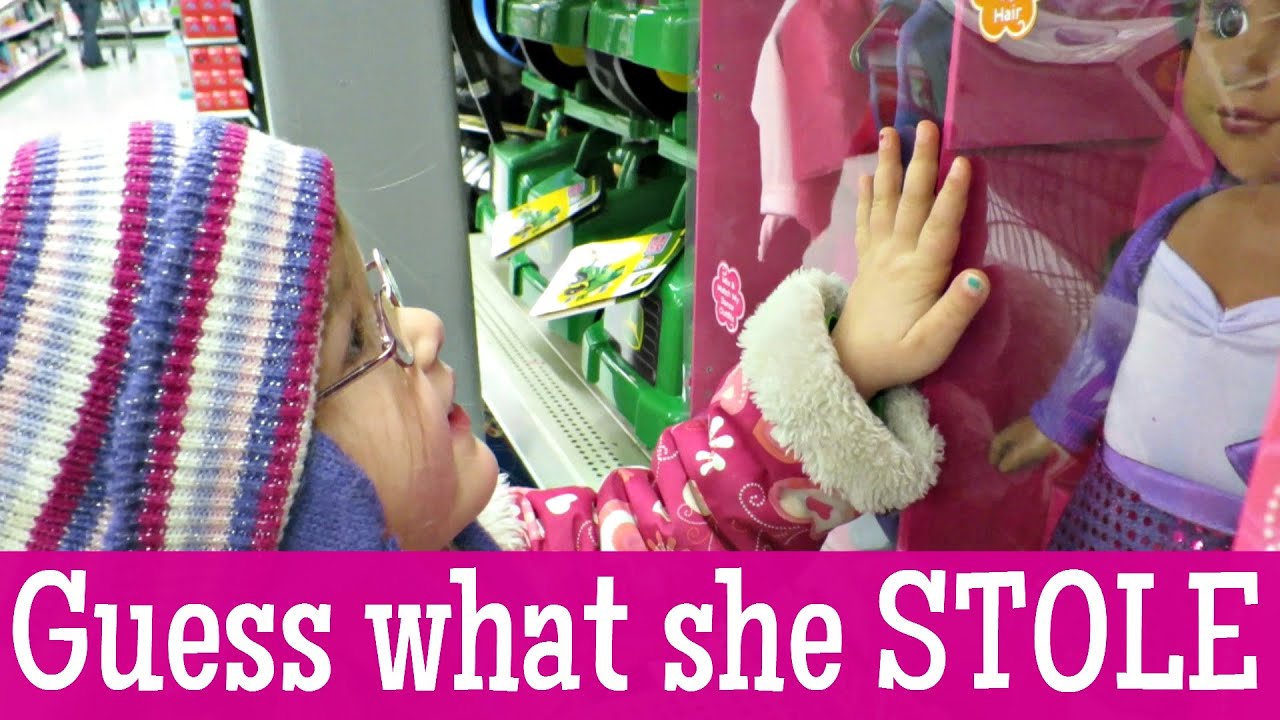 Guess what she STOLE!