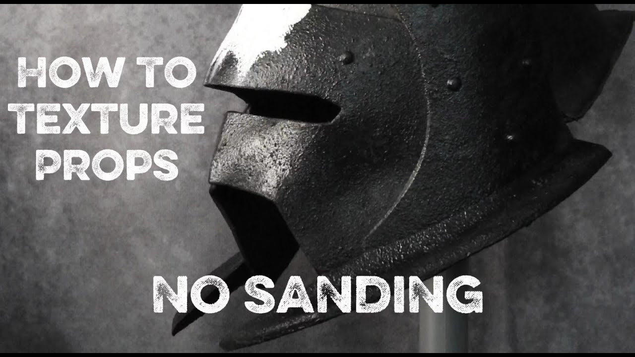 How To Texture Props: Cheap, Safe, & NO Sanding Required 