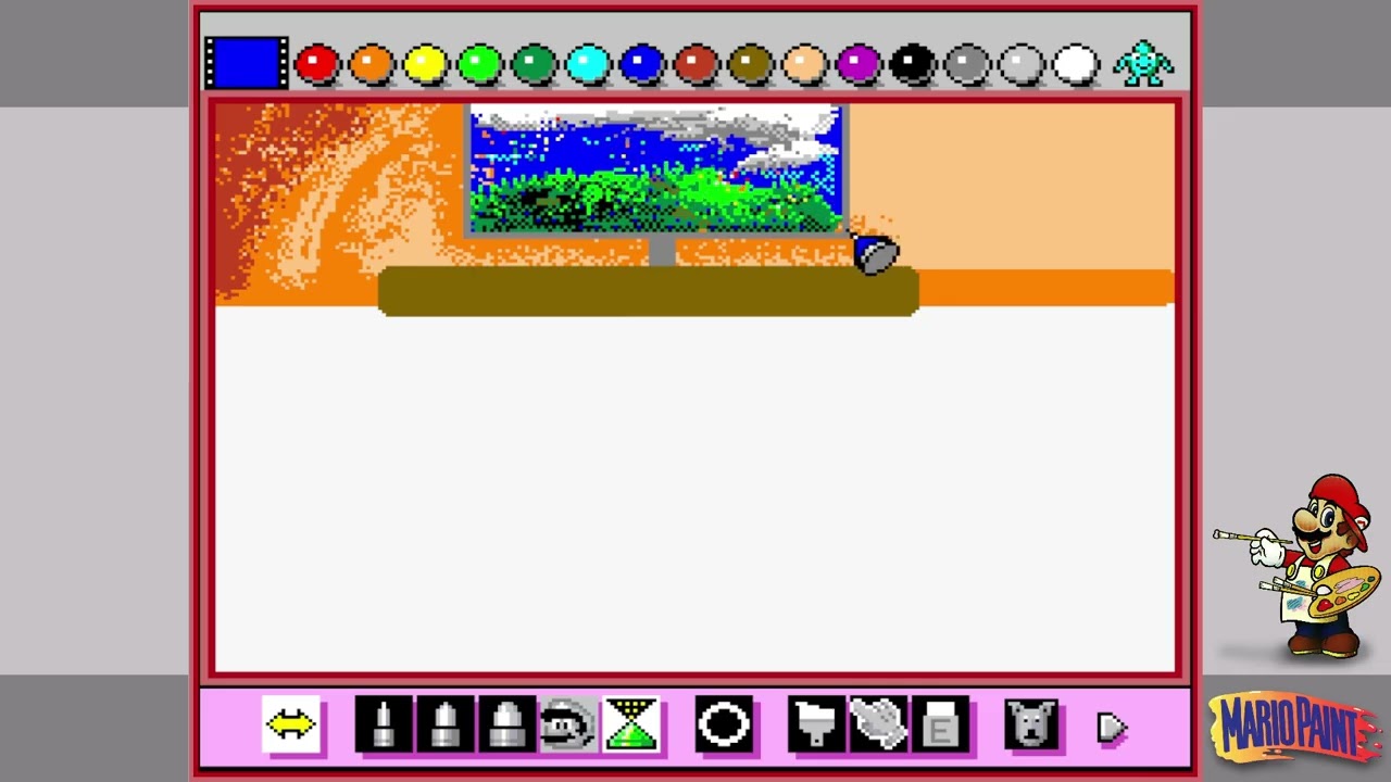 Mario Paint #73 [Ya Can't be Picky when it's a Pikmin Holiday!]