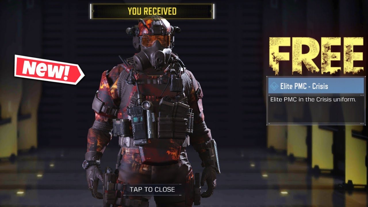 How to Unlock Elite PMC - Crisis in COD Mobile | Get FREE Elite PMC - Crisis Character