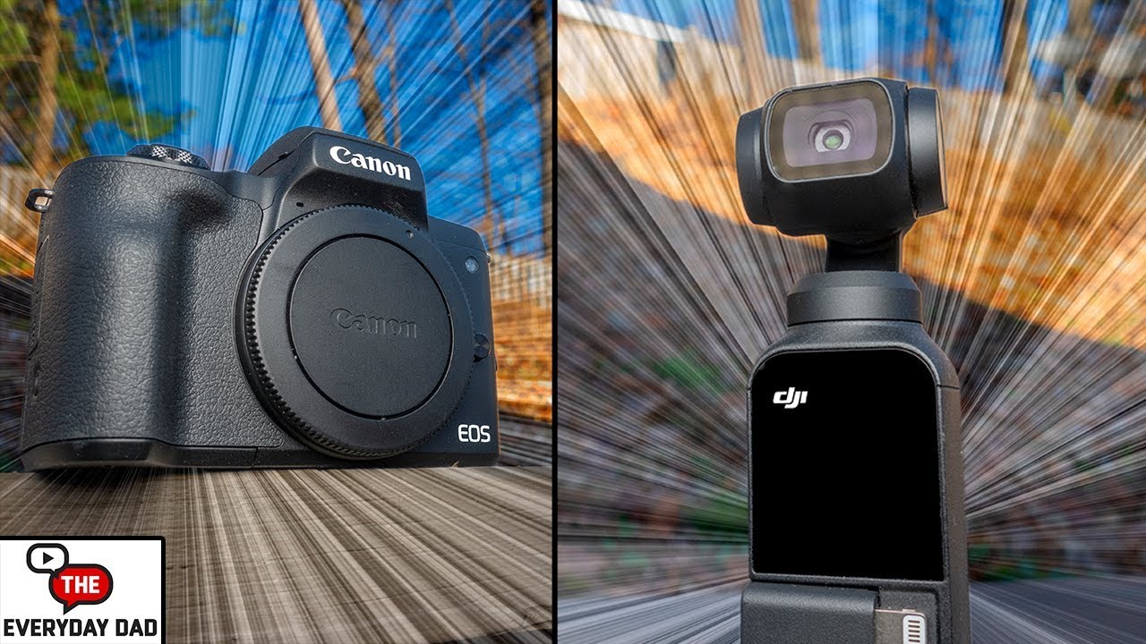 Osmo Pocket VS Canon M50! ULTIMATE Budget Vlogging Camera Battle!