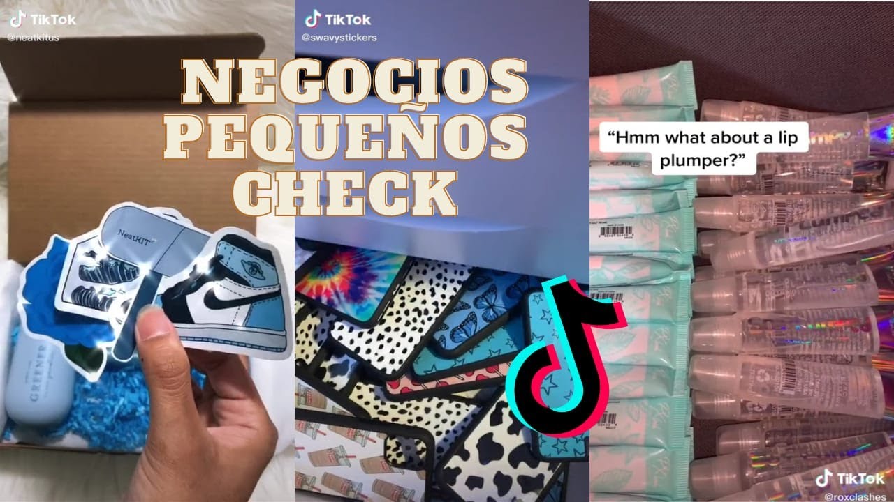 Pequeños negocios de Tik Tok check //👁️👄👁️small BuSinesS check {EP5} 🦋