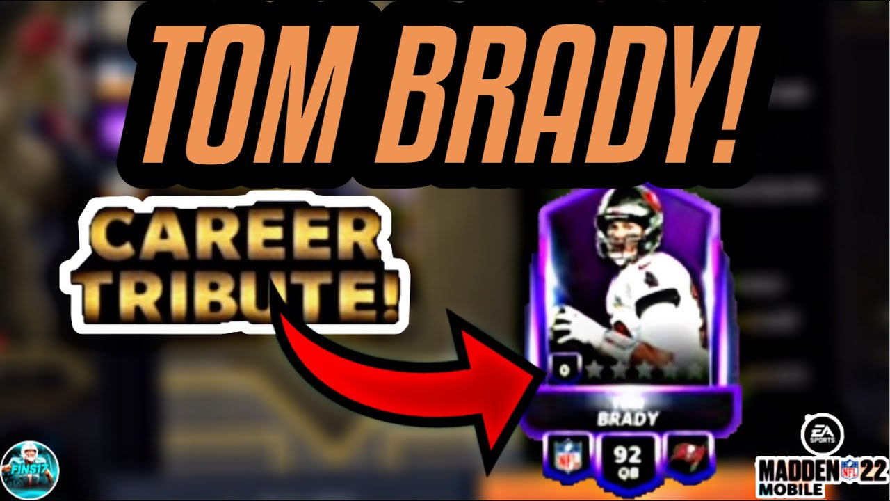 SPECIAL CAREER TRIBUTE TOM BRADY INCOMING! INSANE NEWS! Madden Mobile 22