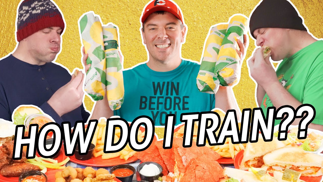 How I Train For Food Challenges After a Long Weight Loss Break!!