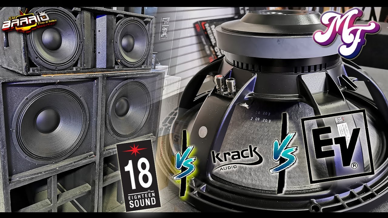 LA MEJOR MARCA DE BOCINA PARA UN EQUIPO DE AUDIO (ITALIANA) EL INGE CESAR NOS MUESTRA LA DIFERENCIA.