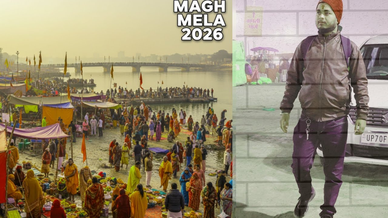 Title: Magh Mela 2026: Sangam ki Pavitra Dhara | Prayagraj