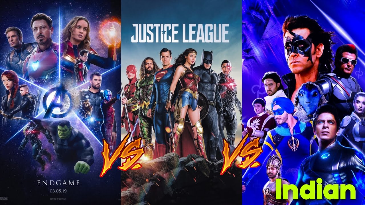 Avengers Vs Justice League Vs Indian Superheroes | Marvel Vs Dc Vs Indian Superheroes 🔥