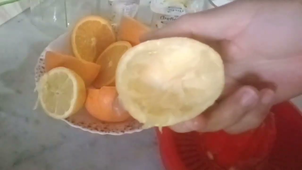 أفضل عصير برتقال طبيعي في دقيقة واحدة 🍊🔥 سر الطعم الرهيب!