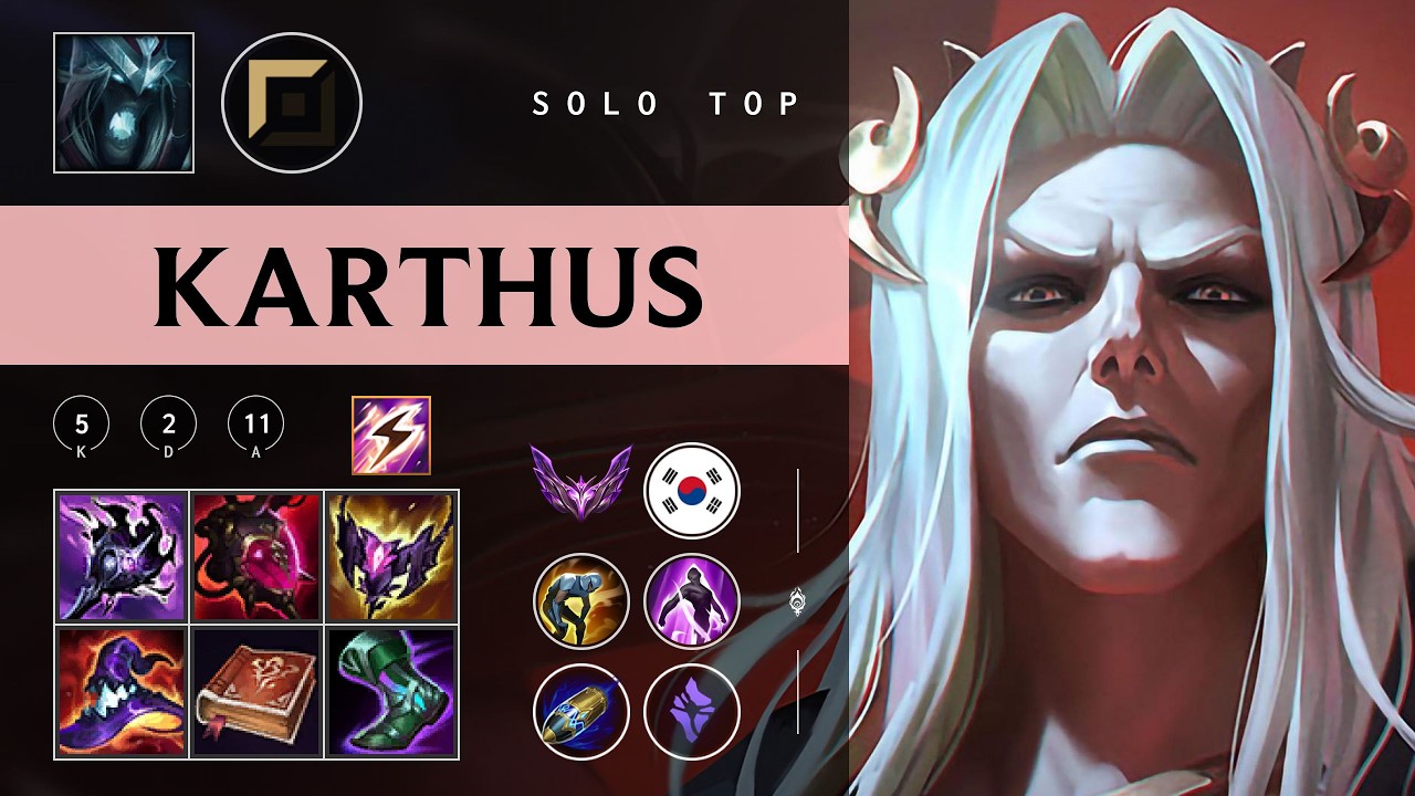 Karthus Top vs Gangplank - KR Master Patch 26.04