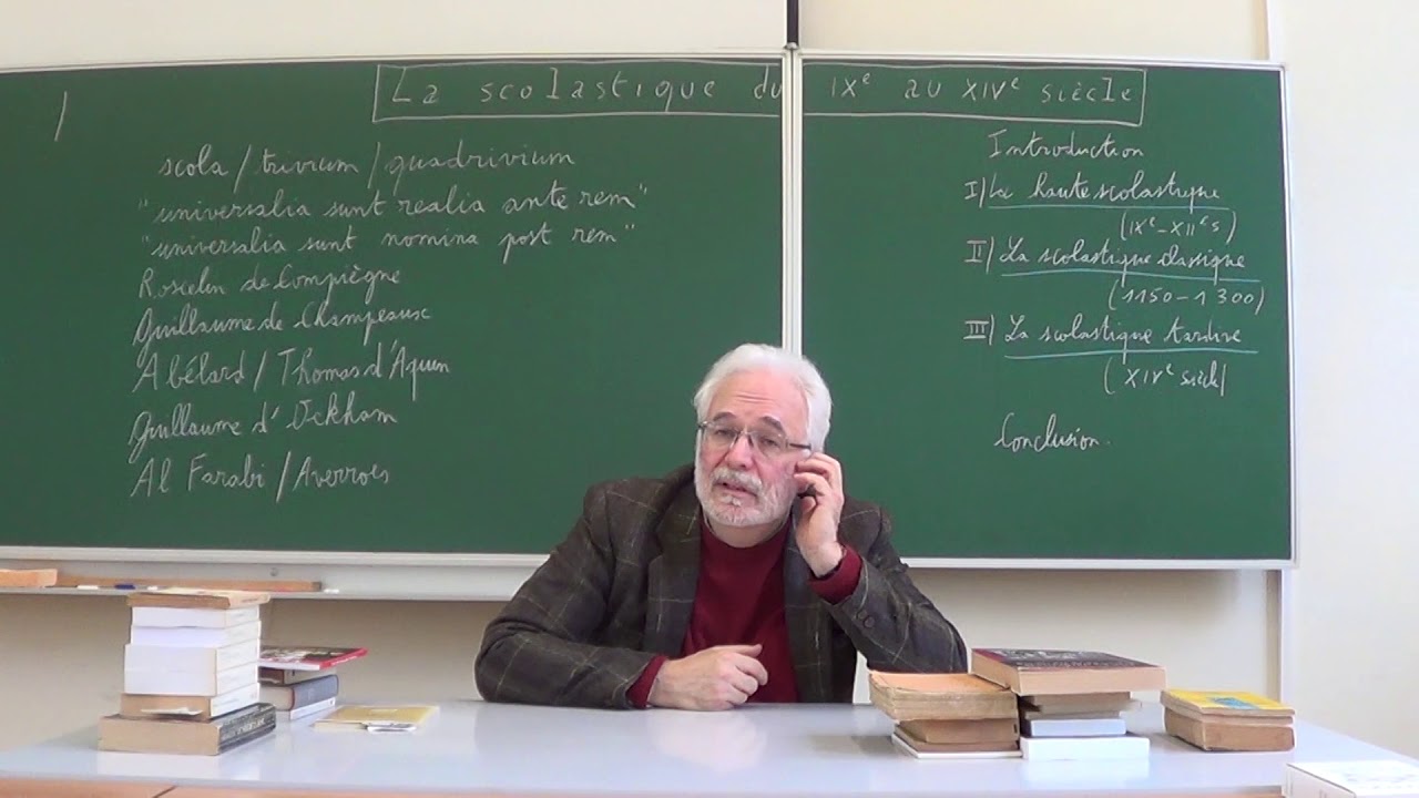 La scolastique du IXe au XIVe siècle