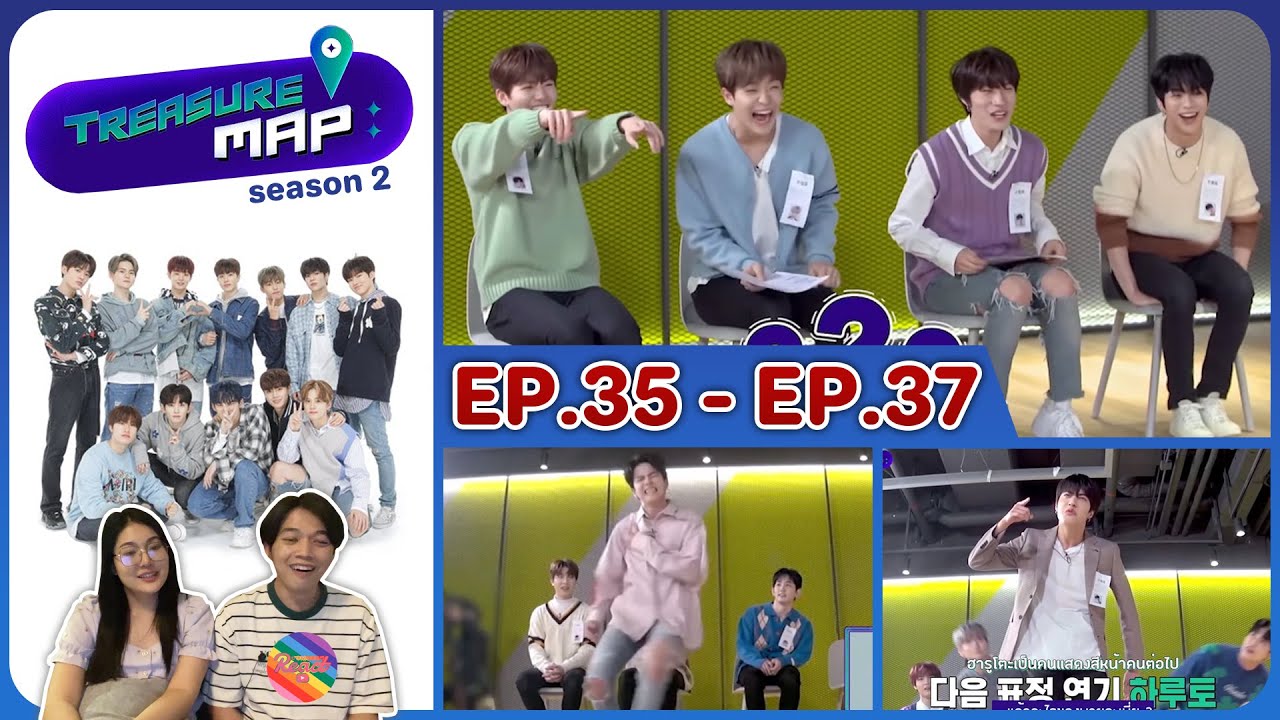 Reaction | TREASURE MAP SS2 - EP.35 - 37 #ชวนเธอมารีแอค